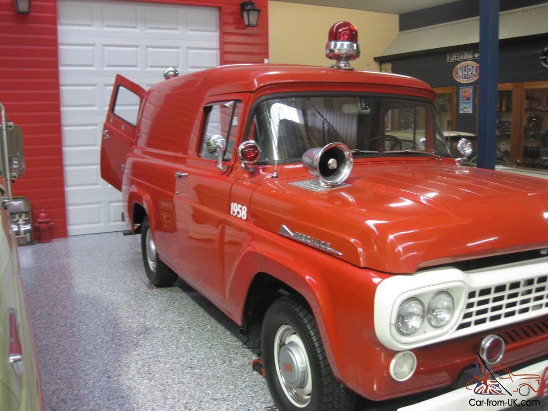 1958 Ford fire truck sale #4