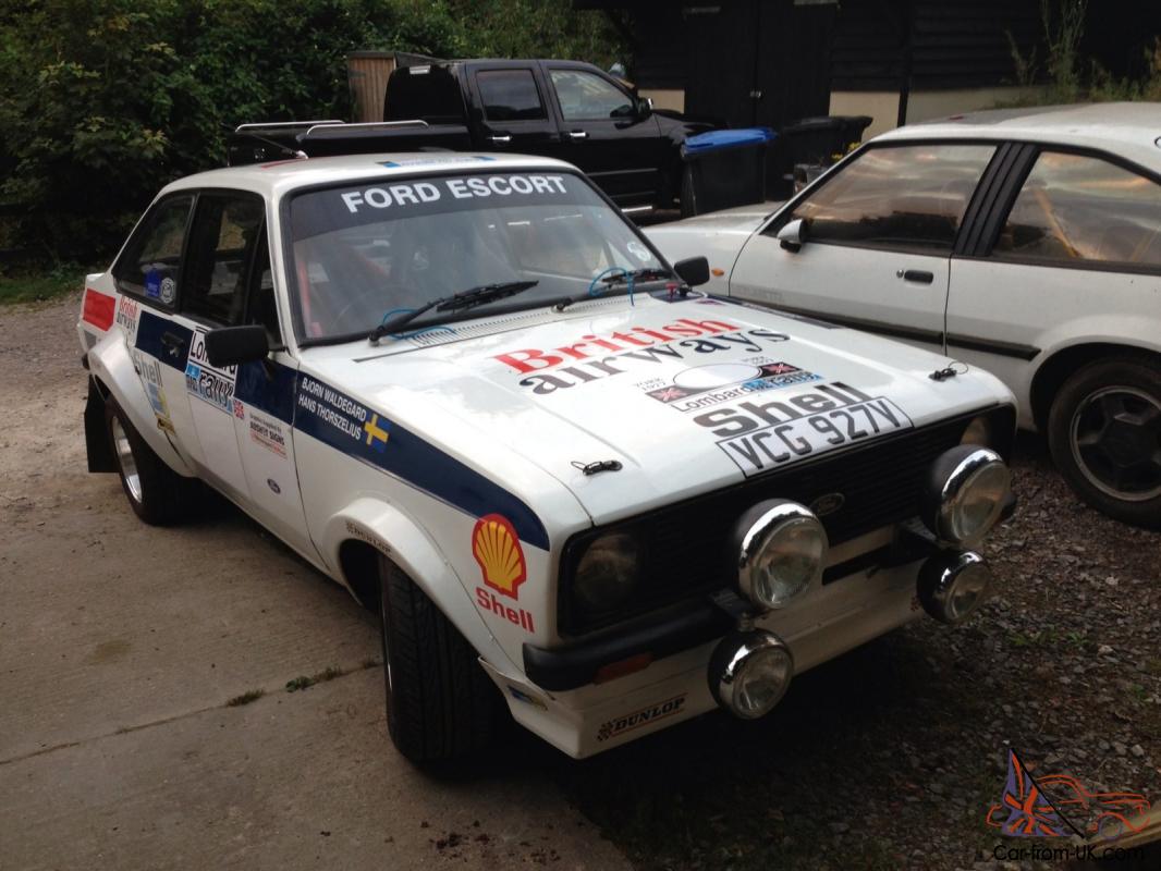 Ford escort rs2000 rally #7