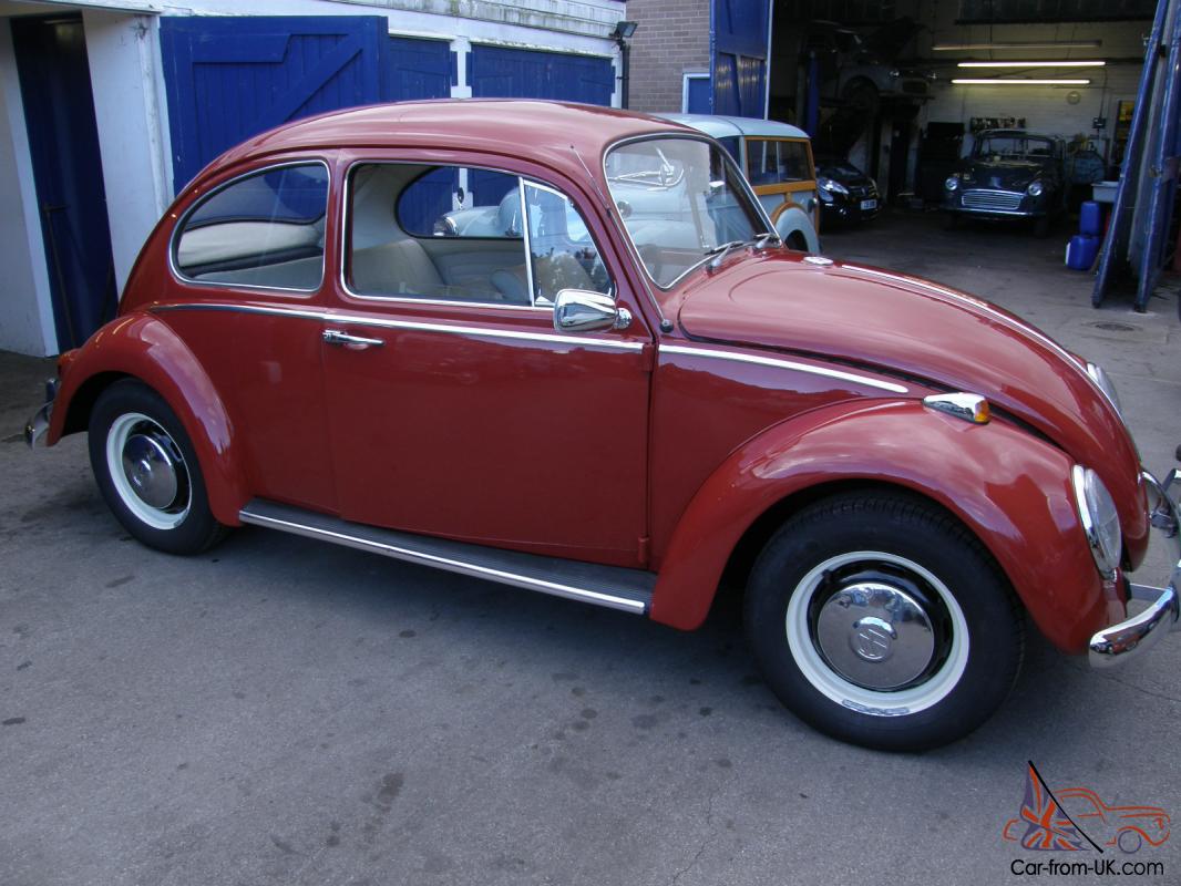 Rare 1966 VW Beetle 6 volt low mileage Stored unused since 1986 1 owner