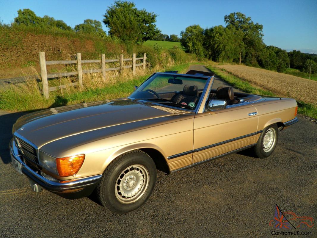 Mercedes Benz 280 SL R107 Convertible comes with Roof ...