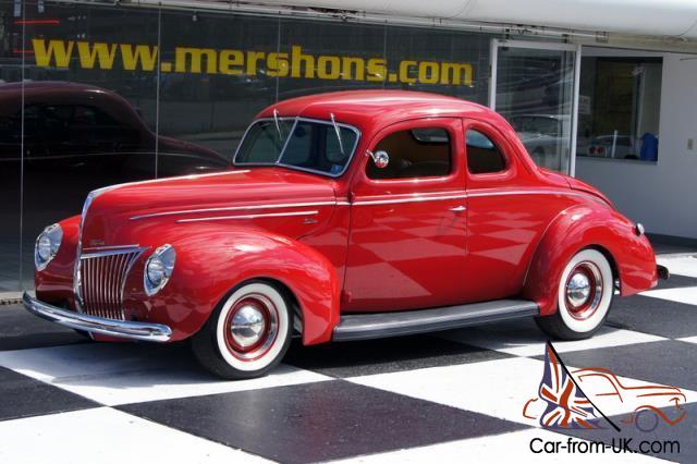 39 Blown steel ford coupe
