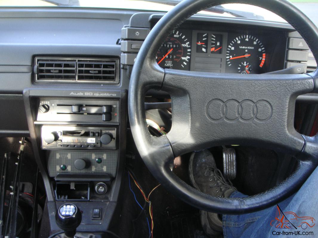 Audi 80 quattro 4 door saloon 1984