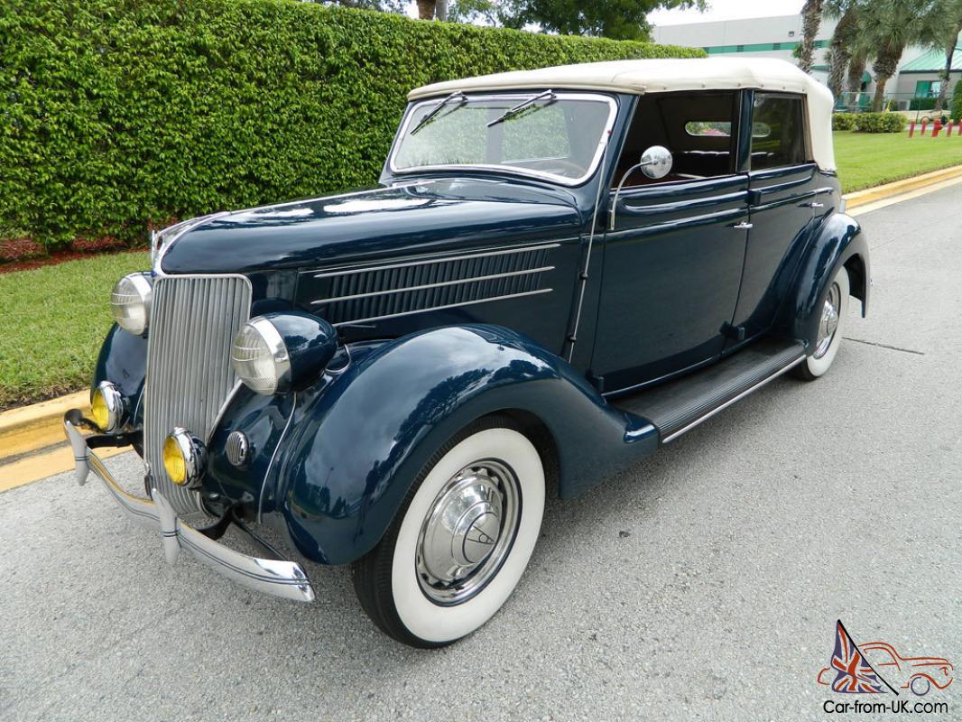 1936 Ford four door convertible