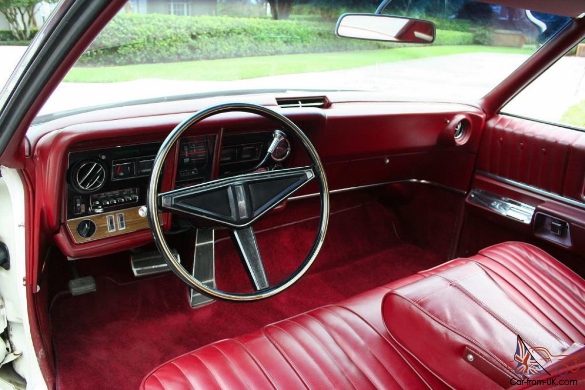 1968 Oldsmobile Toronado Provincial White Red Interior Original Survivor Minty