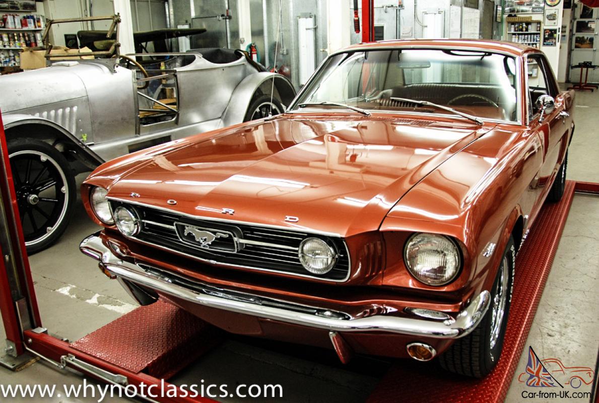 1966 Ford Mustang GT A code Rare Emberglow
