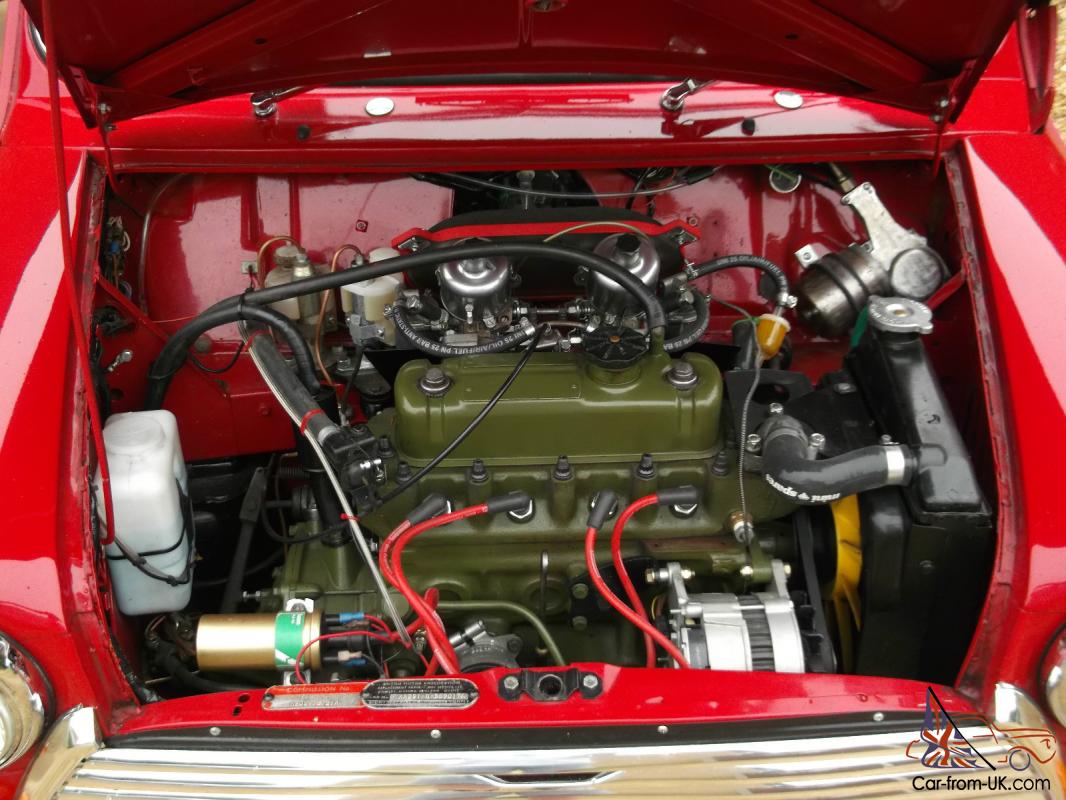 An Amazing Classic 1971 Mini Cooper s replica 1330cc race engine