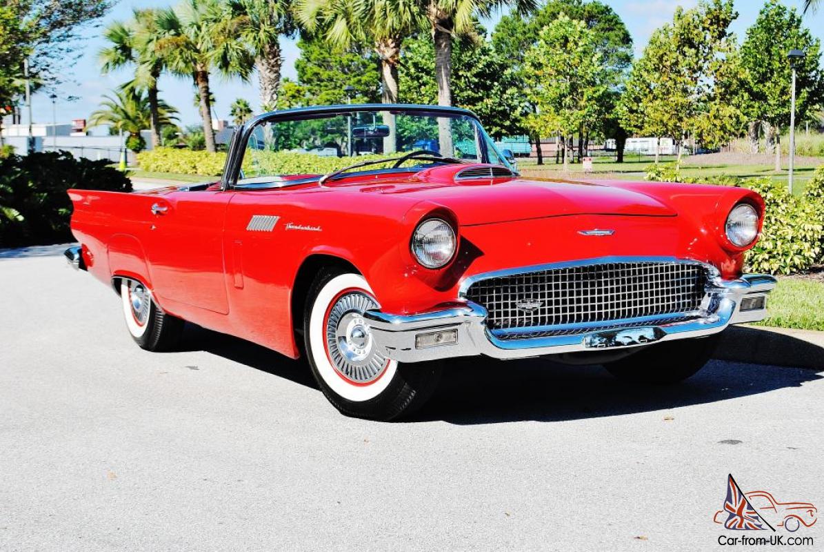 1957 Ford thunderbird convertible top #9