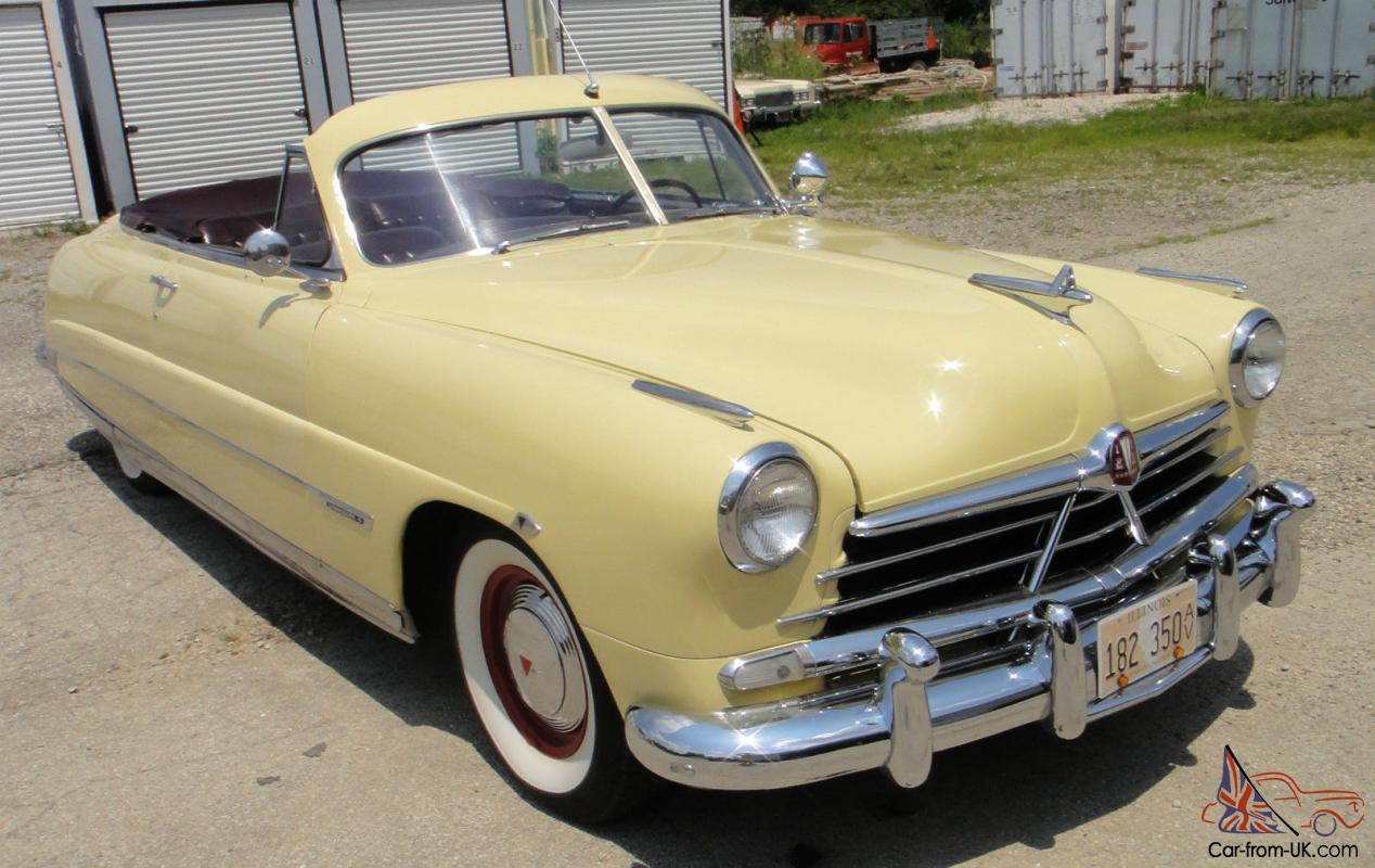 1950 Hudson Commodore Six Convertible Very Hard To Find And Rare Car