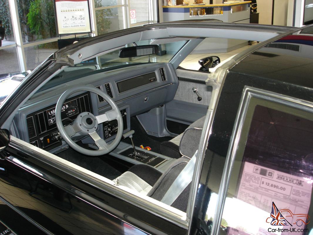 1985 Buick Grand National T Top