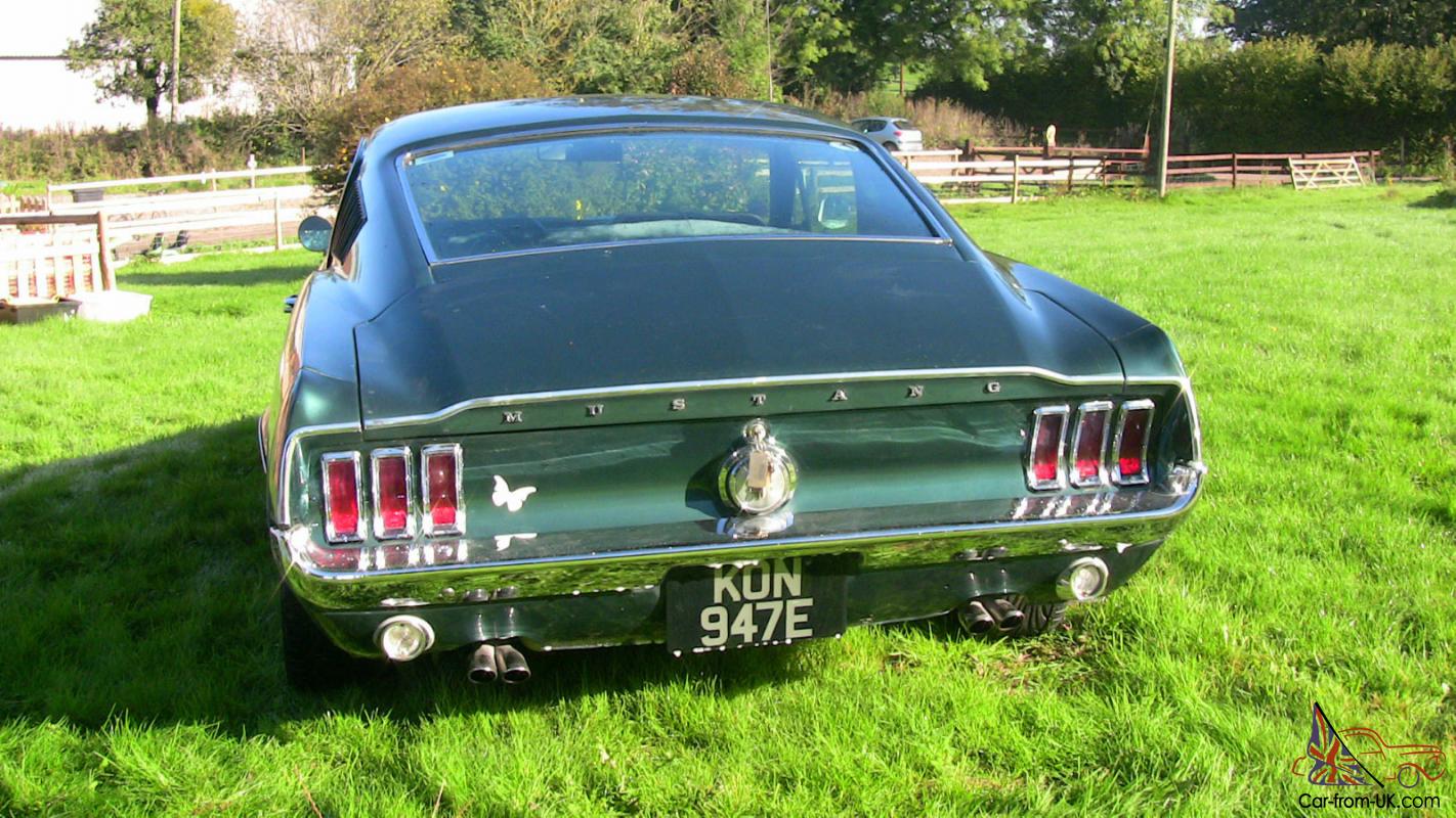 1967 Ford mustang green sale