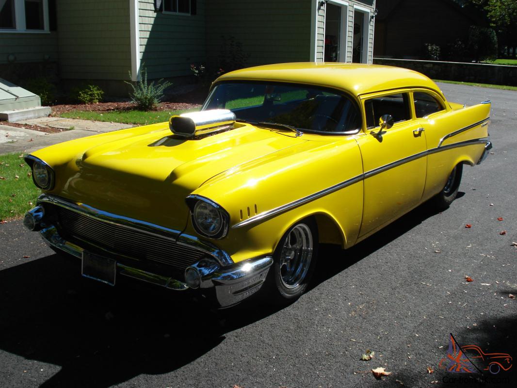 1957 chevy. pro street, street rod