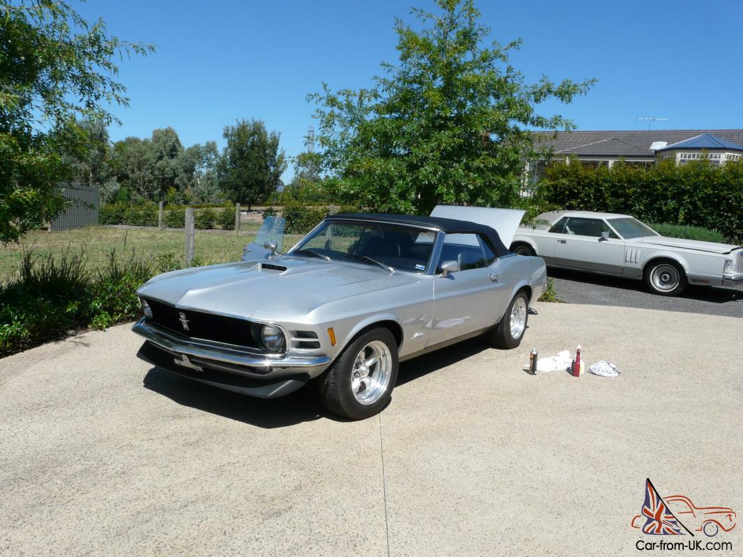 Mustang 1970 Convertible Silver