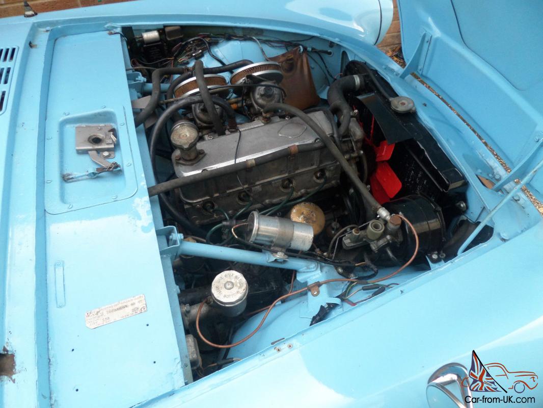 1965 SUNBEAM ALPINE GT SERIES 5 HARDTOP MEDITERRANEAN BLUE 4 SEATS RARE ...