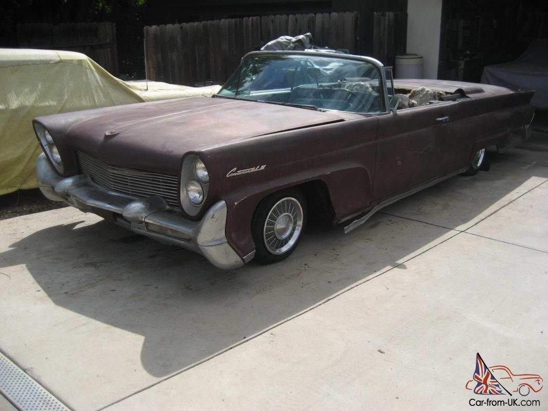 1958 lincoln continental convertible