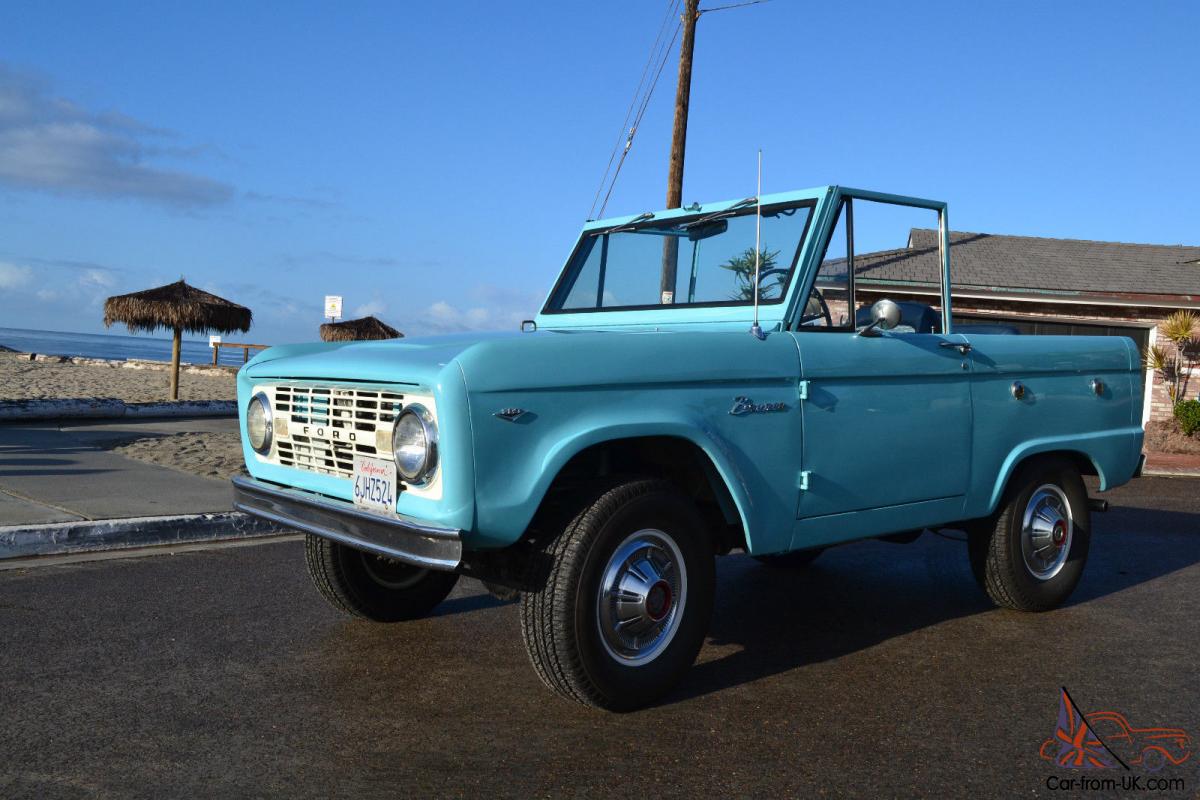 Ford bronco half cab for sale