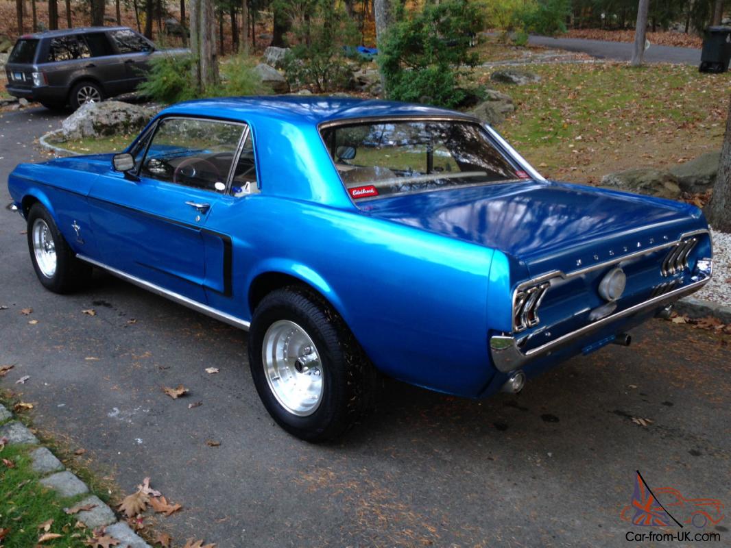 1968 Ford mustang hardtop sale #3