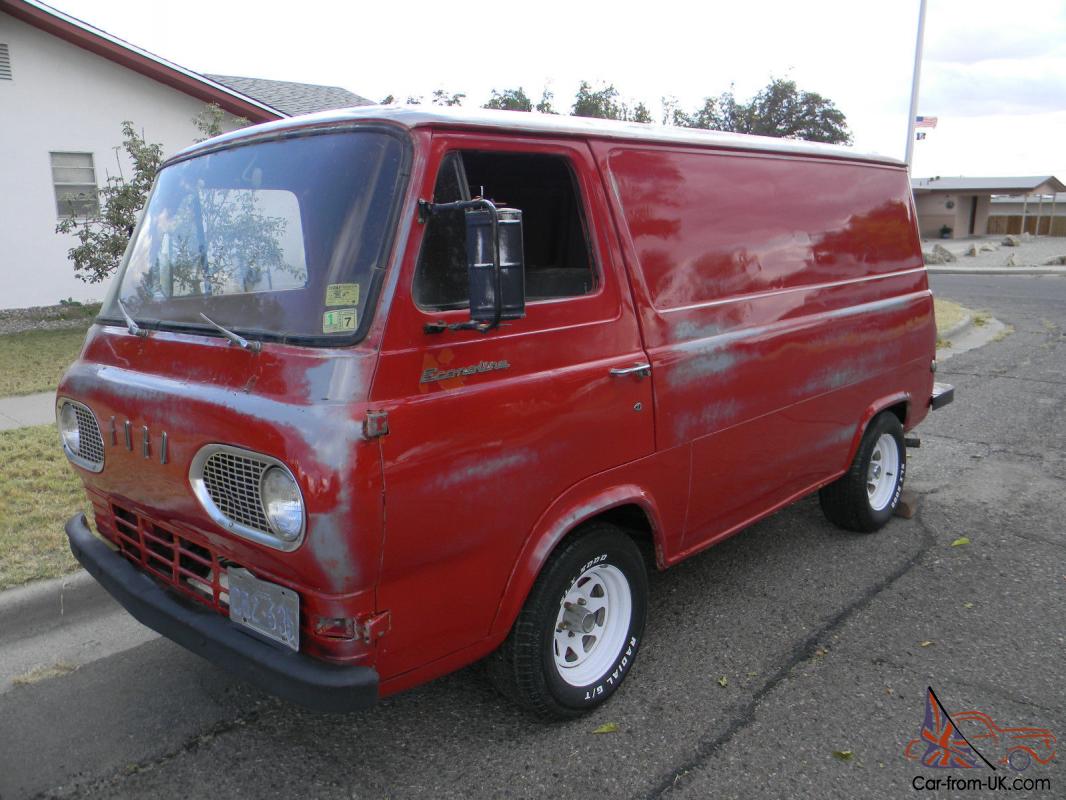 62 ford econoline van