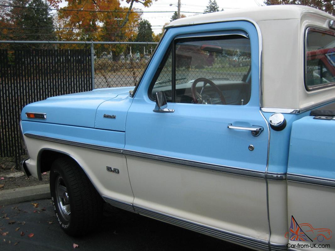 1969 Ford f100 custom cab #2