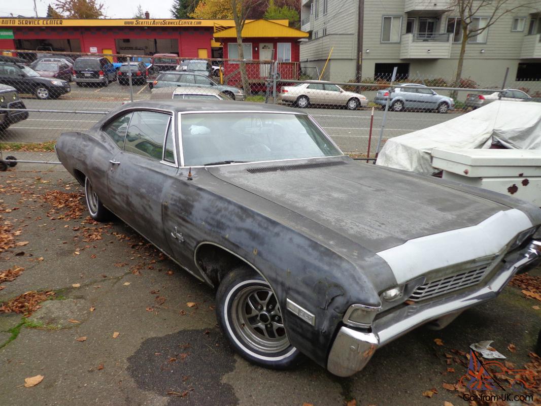 1968 Chevy Impala 327 2 Door Fastback For Sale