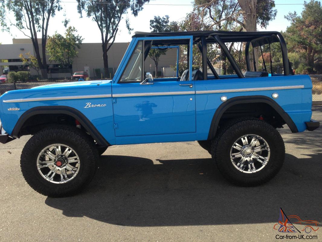 Ford bronco restorations sale #8