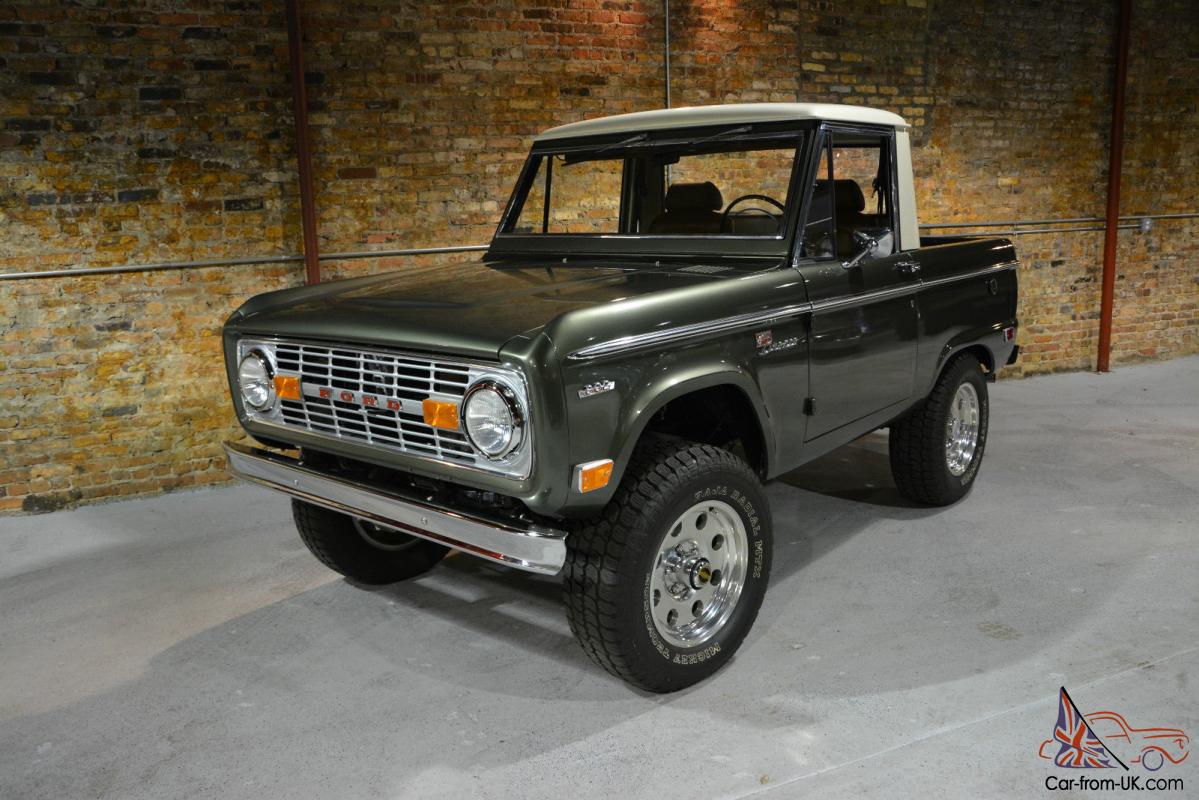1969 Ford bronco half cab sale #2