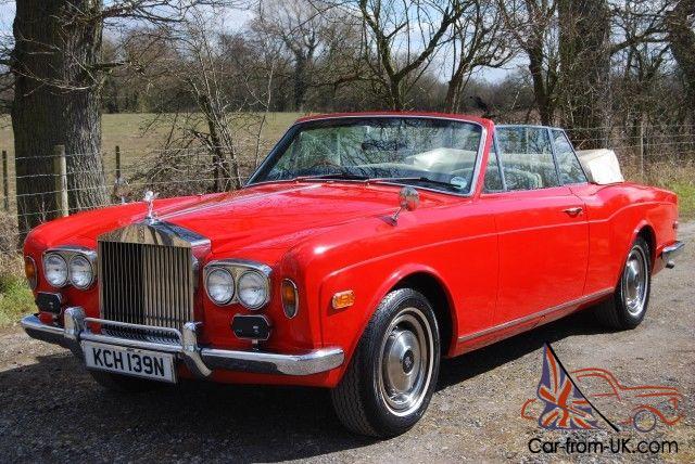 1975 Rolls Royce Corniche convertible Artist Unknown Stock Photo  Picture And Rights Managed Image Pic HEZ2636385  agefotostock