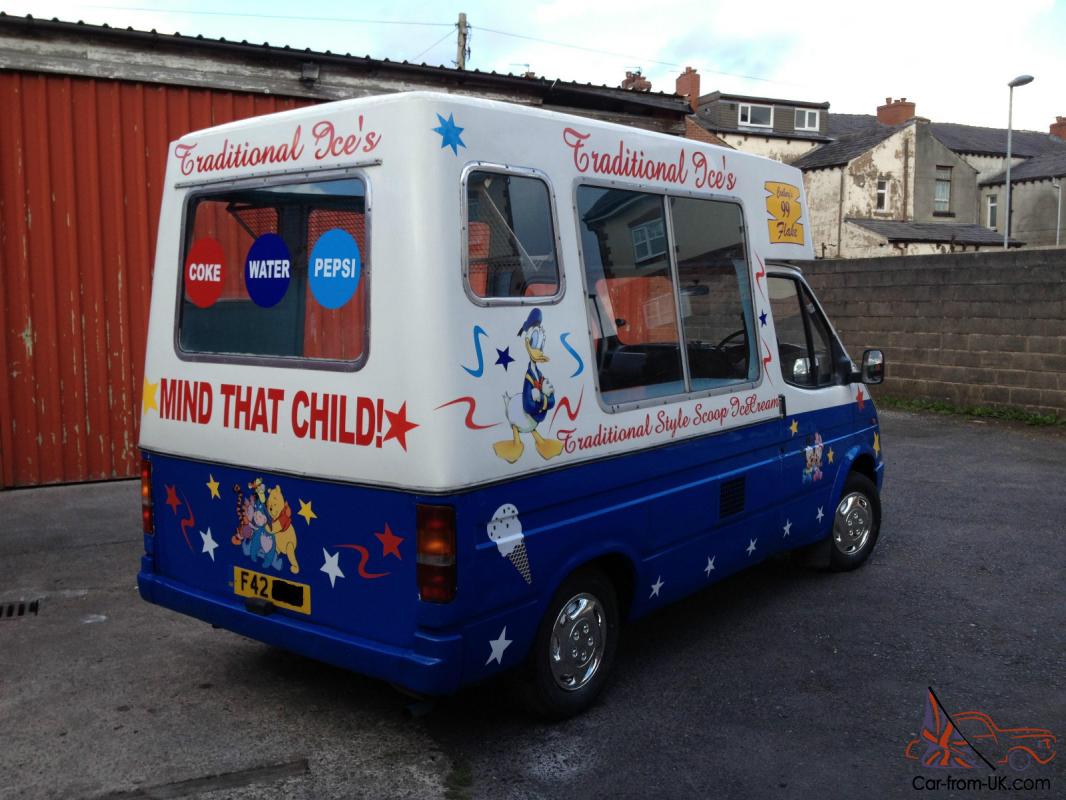 ice cream vans for sale ebay
