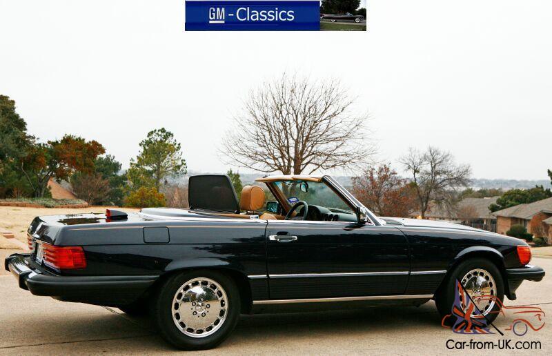 1987 Mercedes 560sl 560 Sl Convertible Stunning Color And Condition R107