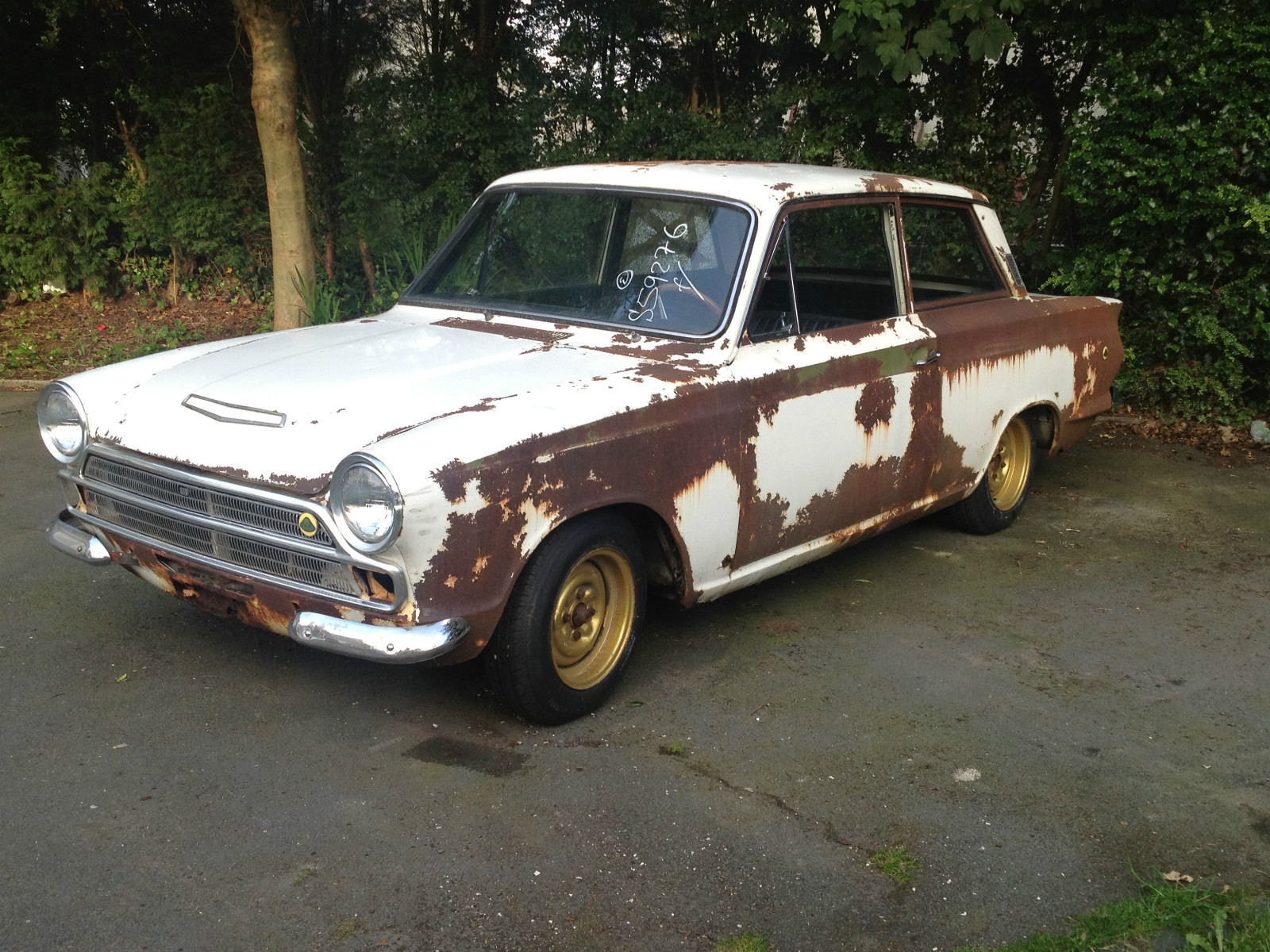 Cortina ford picture restoration #5