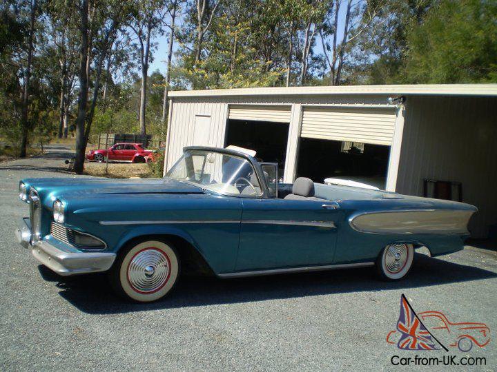 1958 Ford edsel convertible sale #10