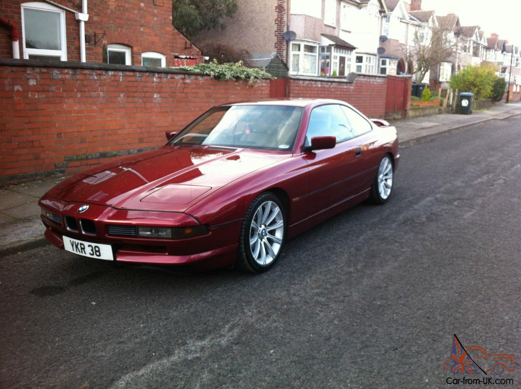 1991 BMW 850 I RED MANUAL V12 - GREAT CONDITION - LOOKS TO DIE FOR - NOT 840