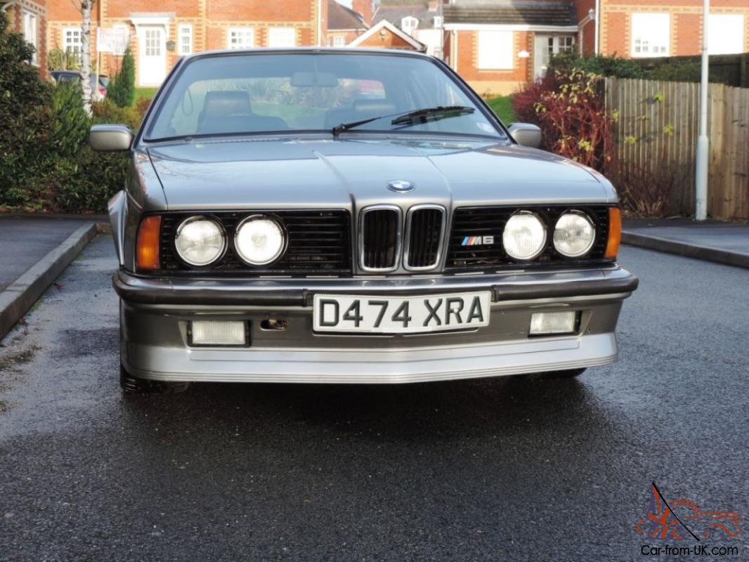 The Ultimate 80s Driving Machine: 1987 BMW M635 CSi