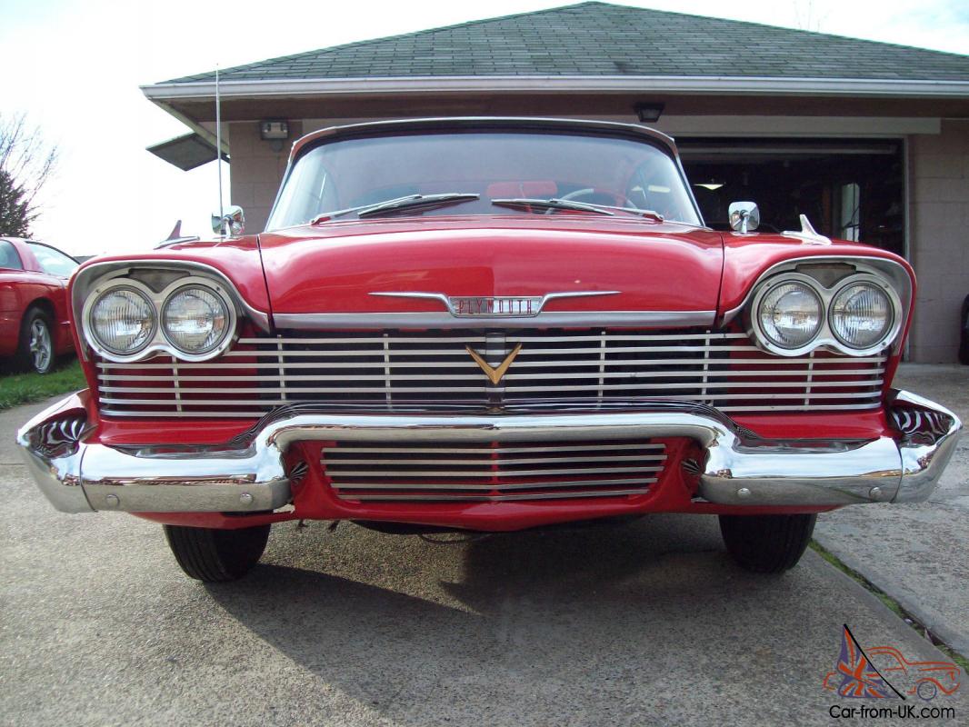 Christine 1958 Plymouth Belvedere Sport Coupe Rare Chance To Own A Legend