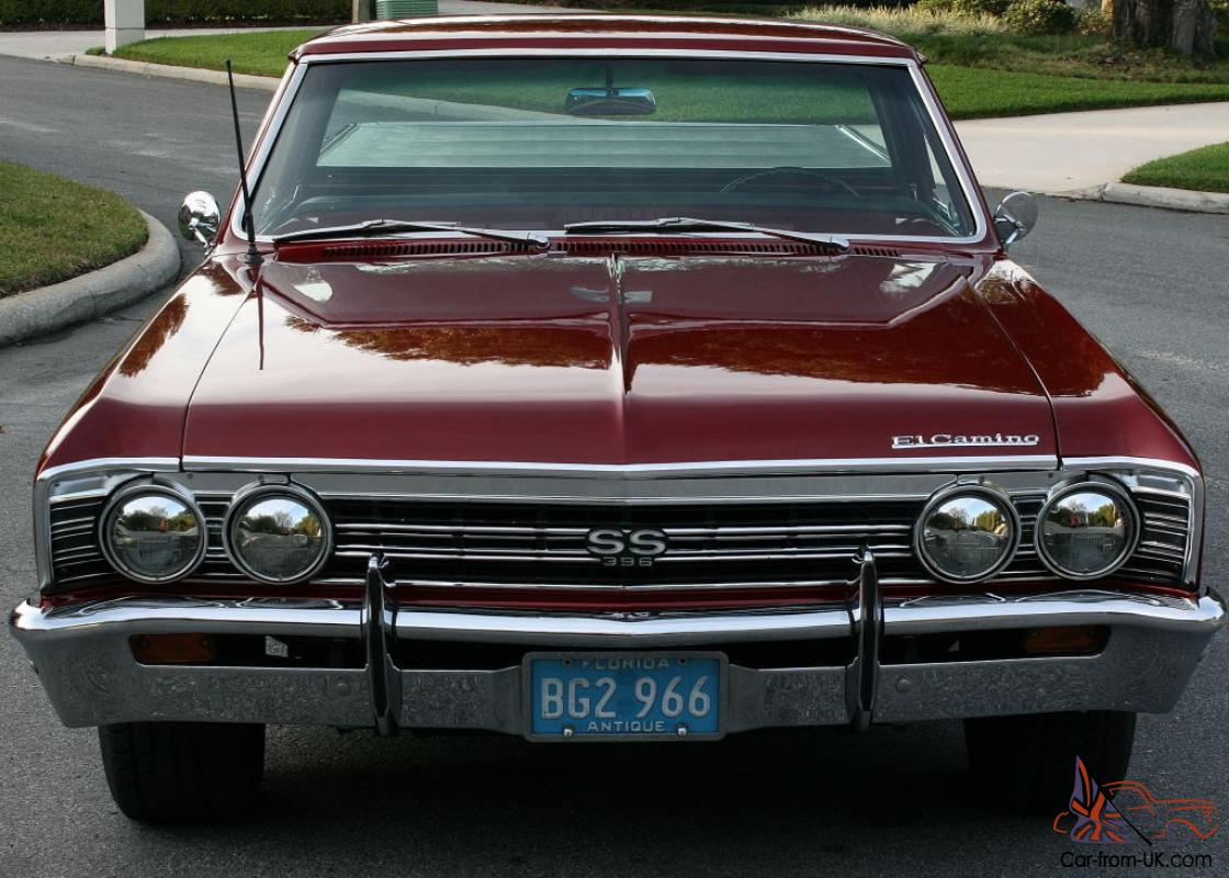 GORGEOUS RESTORED BIG BLOCK -1967 Chevrolet El Camino SS396 Clone - 2K MI