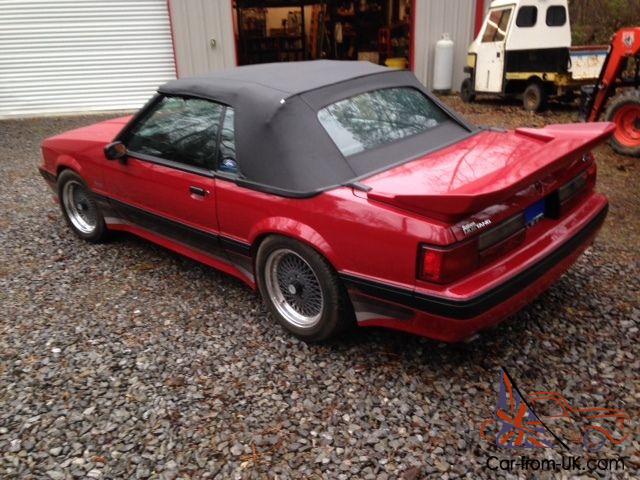 1988 Ford mustang convertable #5