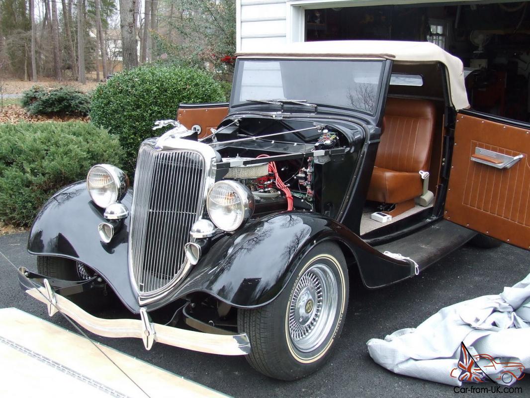 1934 Ford cabriolet convertible #5