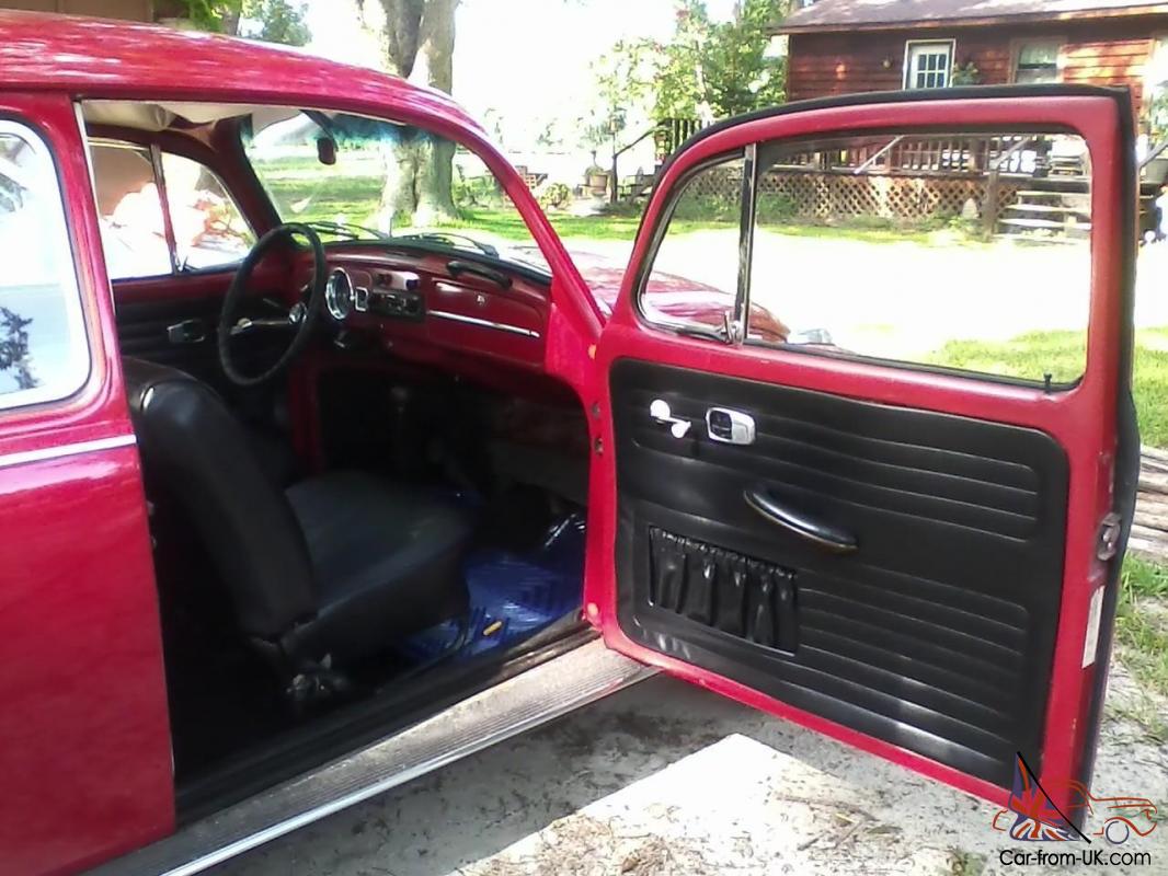 1967 Volkswagen Beetle-Red