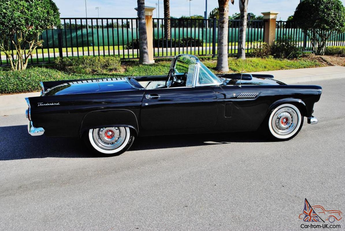 1956 Ford thunderbird restoration