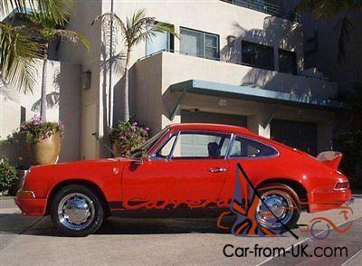 1966 Porsche 911 Carrera Red Restored Rare Classic Fantastic Inside Out