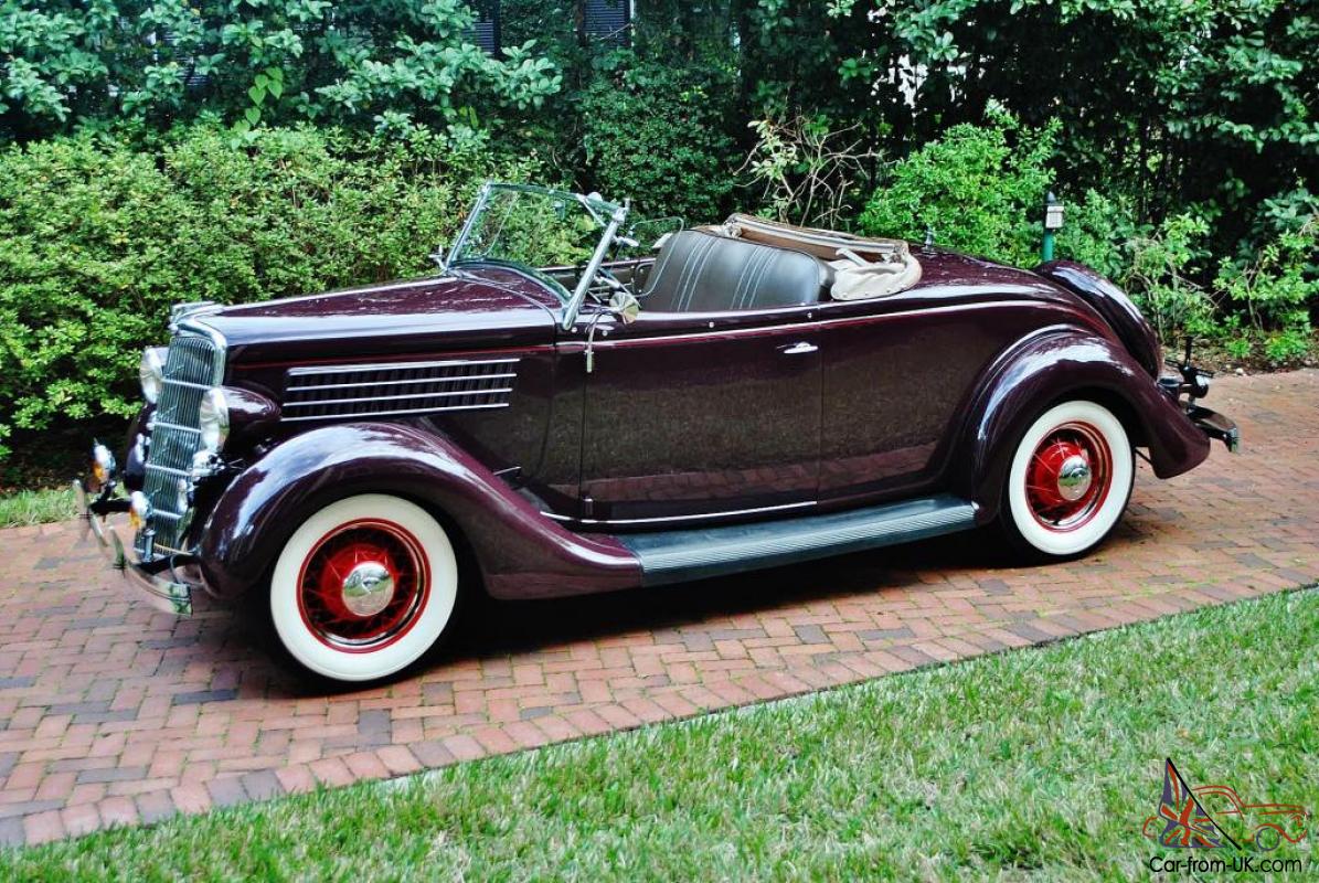1935 Ford roadster convertible #7