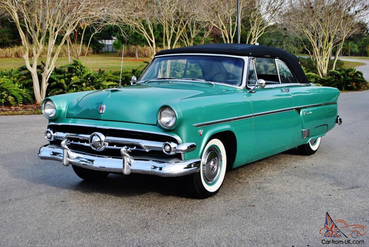 1954 Ford sunliner convertible specs #9