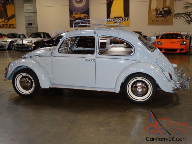 1967 Volkswagen Beetle Sunroof California Bug Fully Restored