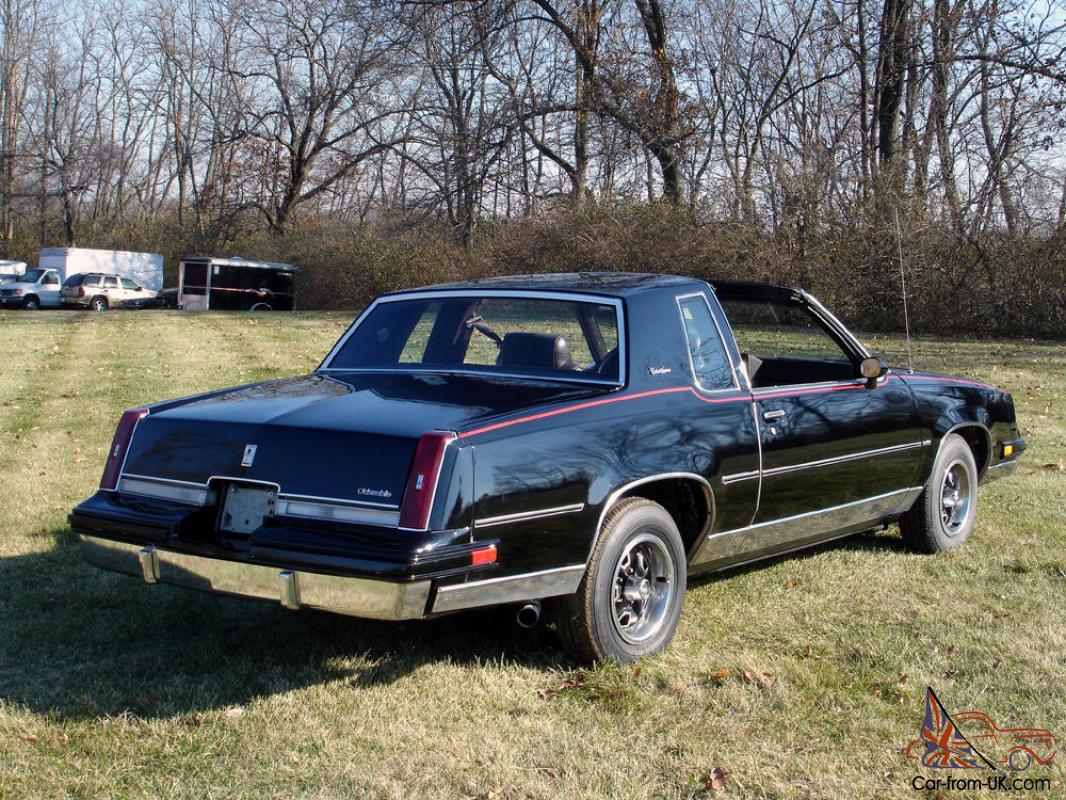 1984 Olds Cutlass Supreme T top Coupe cutlass supreme t top,idard...