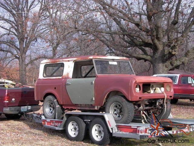 1965 IH scout 80 project