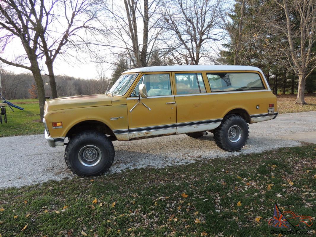 1971 chevrolet suburban, gmc, chevy, 67-72, 4x4.