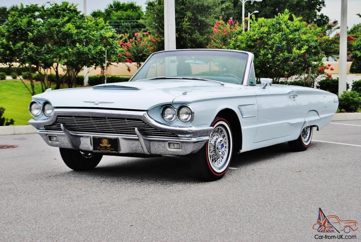 Simply stunning 1965 Ford Thunderbird Convertible restored and turn key  ready