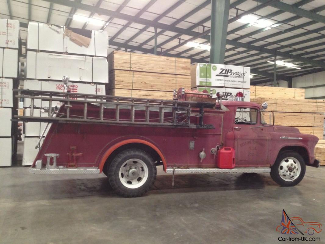 Chevrolet / Chevy American Fire Truck 1956 classic / Historic / Rare