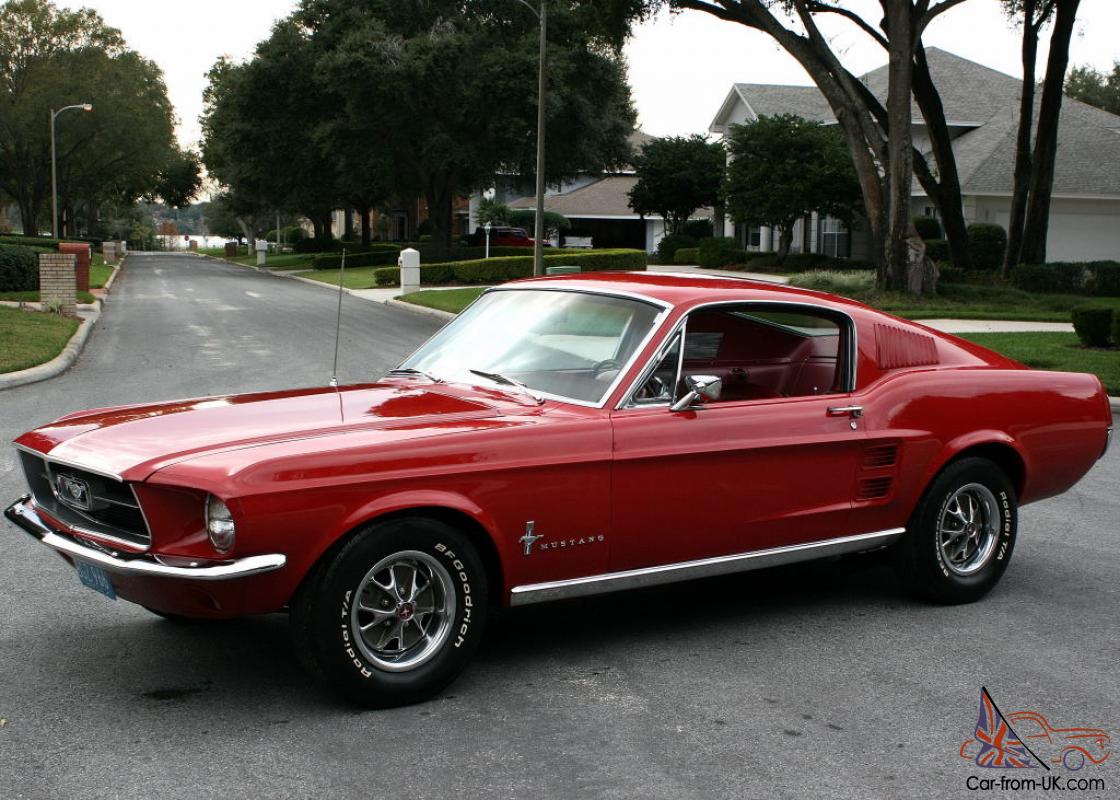 1967 Ford mustang fastback sale california #4