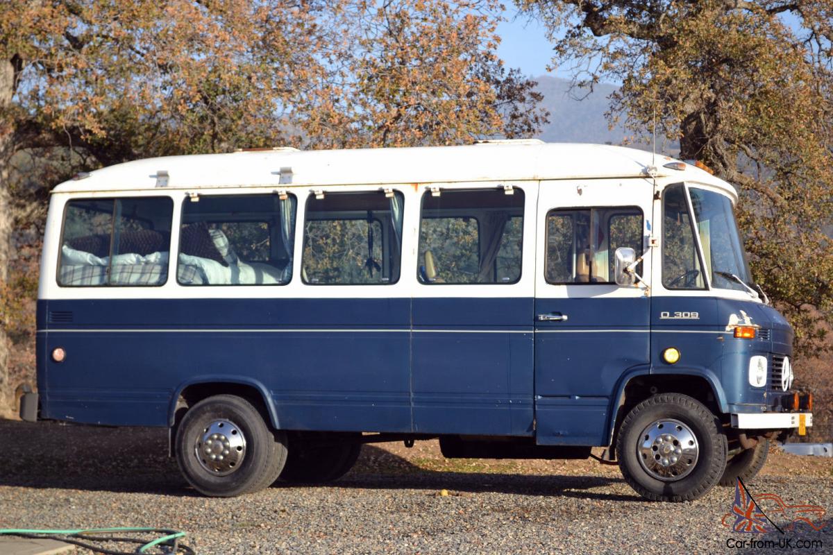 1975 Mercedes O 309 D MB! Mini Bus! Rare! Unique! Diesel! RV! Motorhome