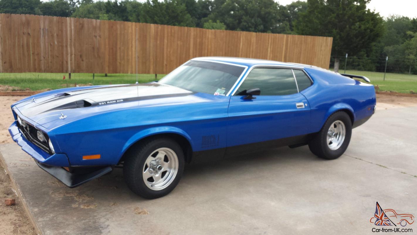 1971 Ford mustang mach 1 sale uk #7